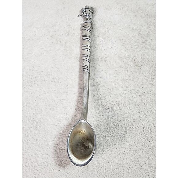 Godinger Candle Snuffer Angel Playing Violin 10" Silver Art Holiday 80's Vintage - Picture 5 of 11